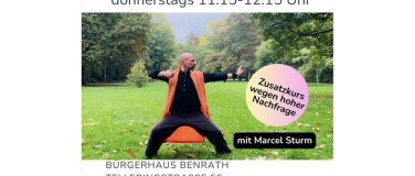 Event-Image for 'Zusatzkurs: Qi Gong am Donnerstagvormittag in D&uuml;sseldorf'