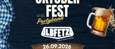 Event-Image for 'Oktoberfest mit der Partyband "Die Albfetza"'
