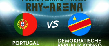 Event-Image for 'Public Viewing Rhyarena - Portugal - DR Kongo'