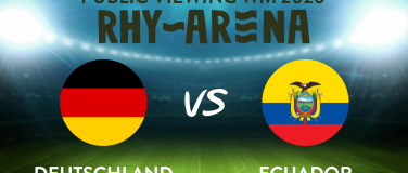 Event-Image for 'Public Viewing Rhyarena - Deutschland - Ecuador'