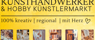Event-Image for 'Kunsthandwerker- und Hobby-K&uuml;nstler-Markt'