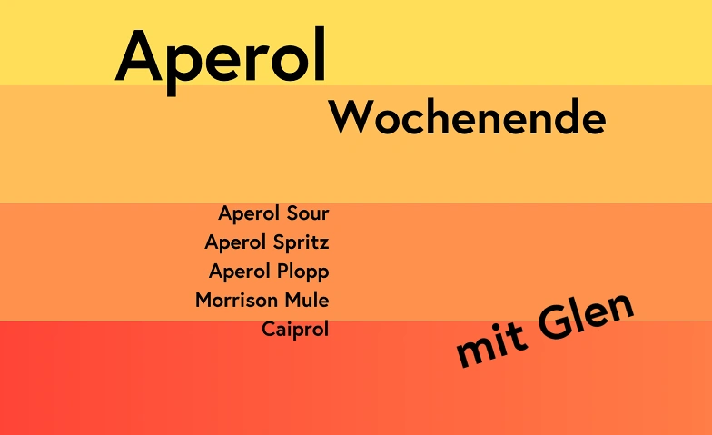 Aperol Wochenende