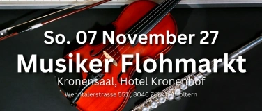 Event-Image for 'Musiker Flohmarkt Z&uuml;rich  Offen f&uuml;r Alle - So. 07 Nov. 27'