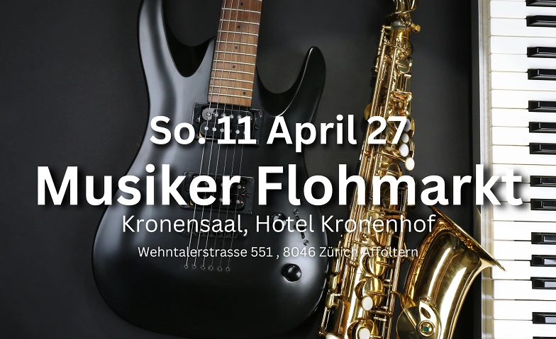 Musiker Flohmarkt Zürich Offen für Alle - So.11.04.27