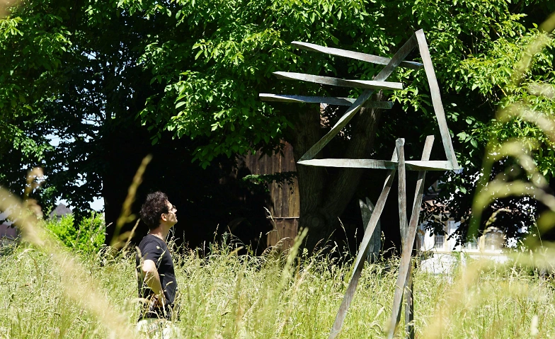 Skulpturen René Küng im Museumsgarten