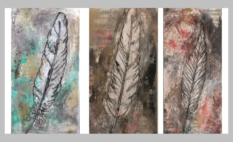 Event-Image for 'Kunstwerke mit Collage und Wachs'