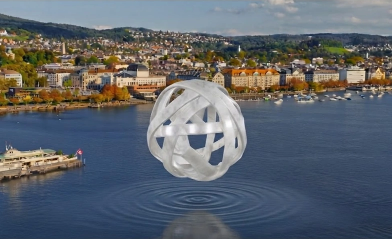 Event-Image for 'Swiss Lakes AR &ndash; Schwebende Skulptur &uuml;ber dem Z&uuml;richsee'