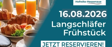 Event-Image for 'Langschl&auml;fer Fr&uuml;hst&uuml;ck 16.08.2026 &ndash; 11:00 bis 14:00'