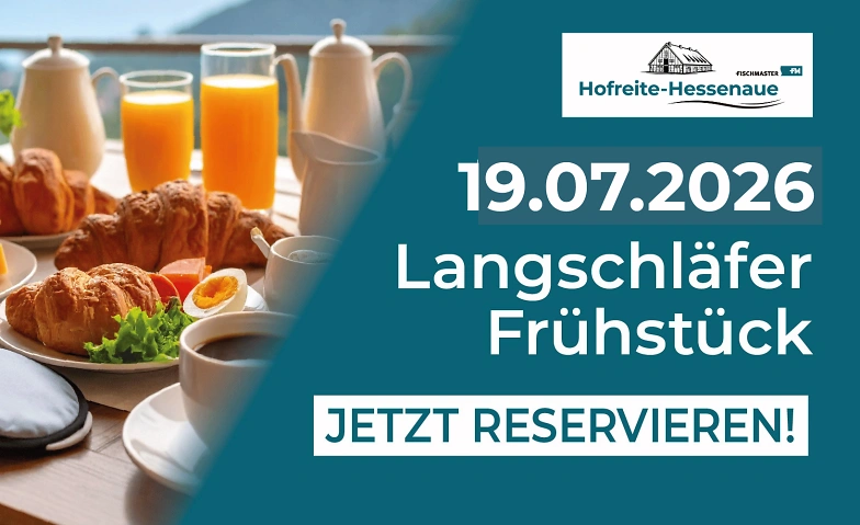 Langschläfer Frühstück 19.07.2026 – 11:00 bis 14:00