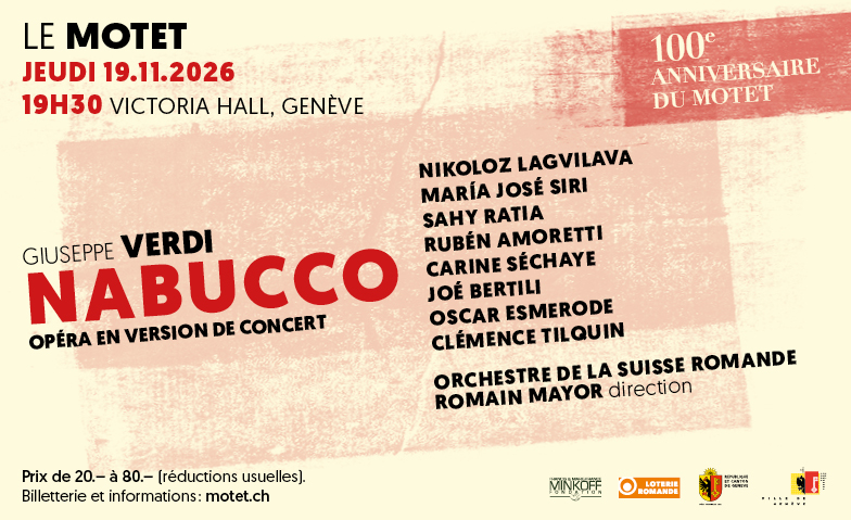 100ème anniversaire du Motet/Nabucco de G. Verdi