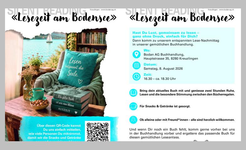 Lesezeit am Bodensee - Silent reading