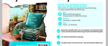 Event-Image for 'Lesezeit am Bodensee - Silent reading'