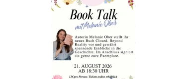 Event-Image for 'Book Talk mit Melanie Ober'