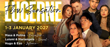 Event-Image for 'Lucerne Flow Sensation - Bachata & Salsa Festival (4th ed.)'