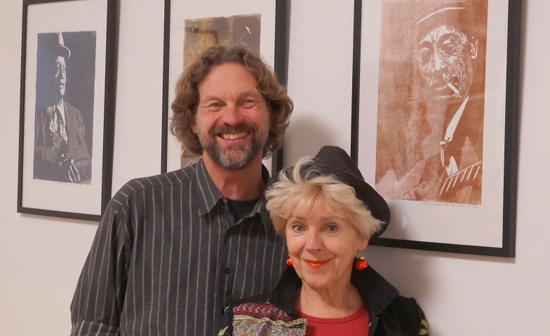 Finissage der Ausstellung „Faces Of The Blues“