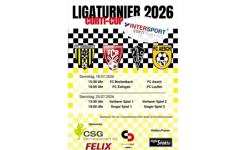 Ligaturnier 2026 Intersport Corti-Cup Tickets