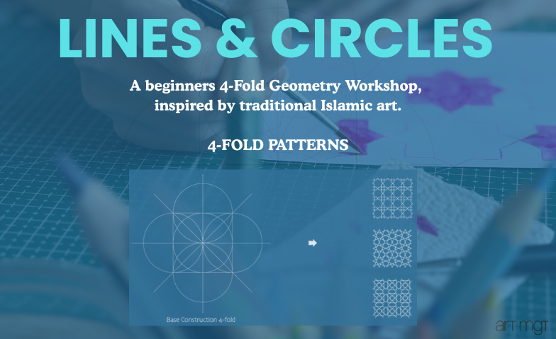 LINES & CIRCLES  ART WORKSHOP - Geometric Series