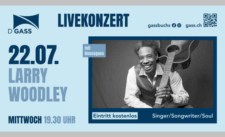 Livekonzert: Larry Woodley