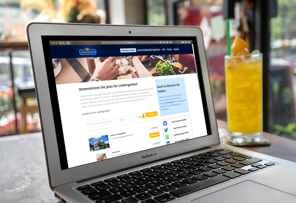 Via helpgastro.ch k&ouml;nnen einfach Gutscheine f&uuml;r euer Lieblingsrestaurant gekauft werden