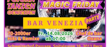Event-Image for 'Magic Friday Party mit 70-2000er Sound'