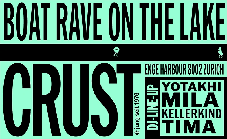 Event-Image for 'CRUST BOAT RAVE ON THE LAKE'