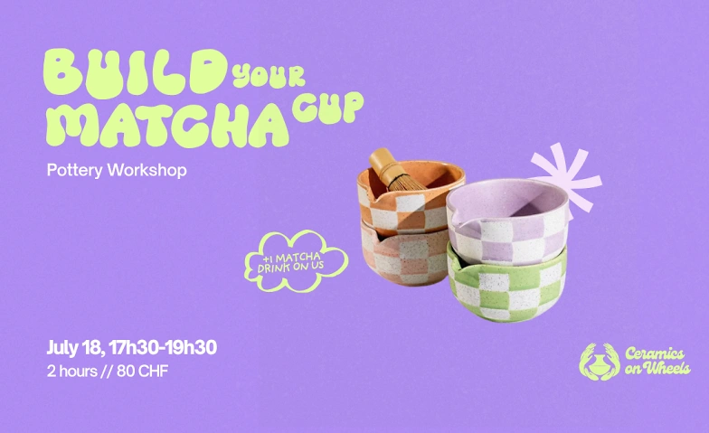Build Your Matcha Cup - Pottery Workshop