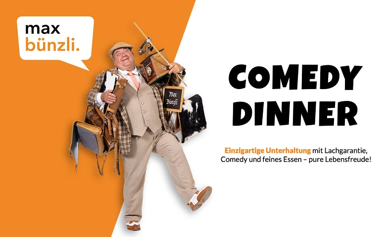 Max Bünzli Comedy-Dinner, Hotel Hirschen, 3550 Langnau i/E