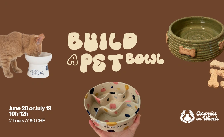 Build A Pet Bowl - Pottery Workshop Tickets