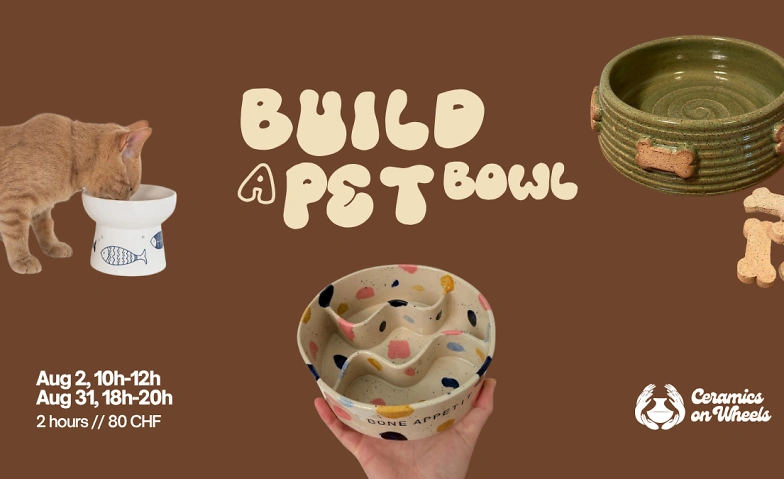 Build A Pet Bowl - Pottery Workshop