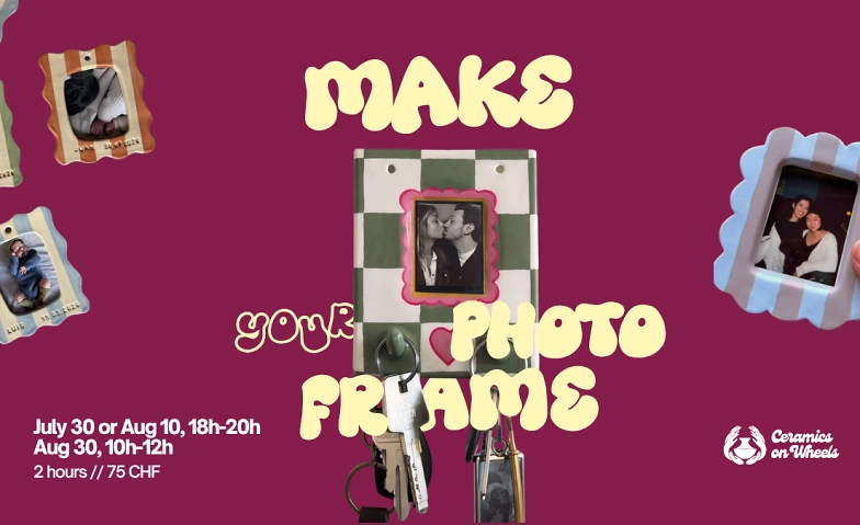 Make Your Photo Frame - Pottery Workshop