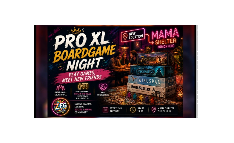 Zurich Strategy Board Games Night &ndash; Pro XL Experience Tickets