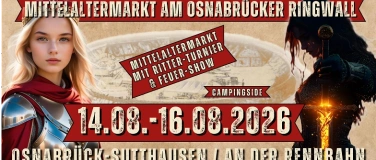 Event-Image for 'Mittelaltermarkt am Osnabr&uuml;cker Ringwall 2026'