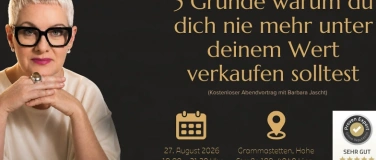 Event-Image for '5 Gr&uuml;nde warum du dich nie mehr unter deinem Wert verkaufen'