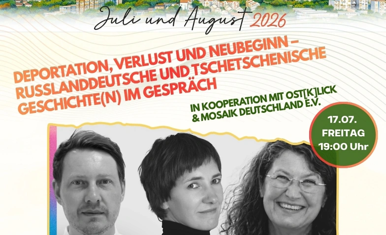 Russlanddeutsche & tschetschenische Geschichte(n) - Gespräch