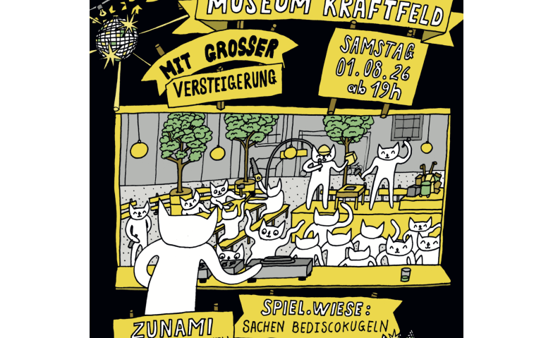 Museum Kraftfeld, Finissage mit Versteigerung, Spiel.wiese: