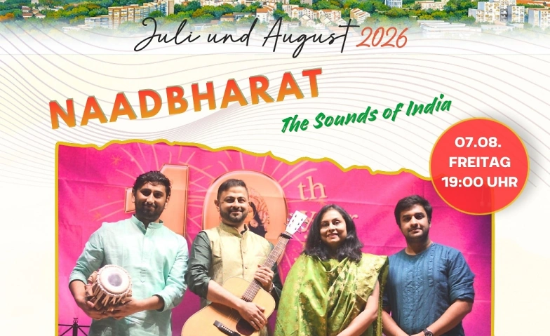 Naadbharat – The Sounds of India (Kultursommer)