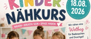 Event-Image for 'Kreativer N&auml;hkurs f&uuml;r Kinder'
