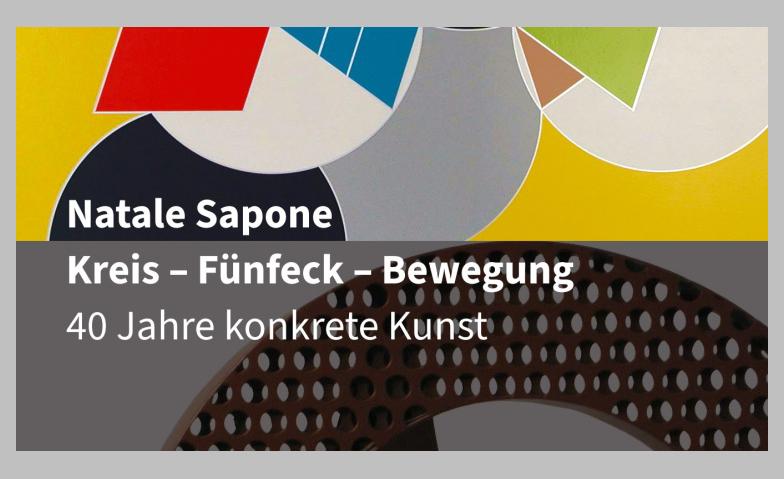 Natale Sapone Kreis – Fünfeck – Bewegung 40 Jahre konkrete