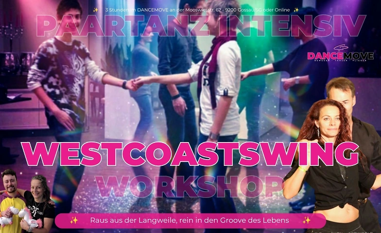 Event-Image for 'WestCoastSwing tanzen in Gossau/SG - Progressive PS Class'