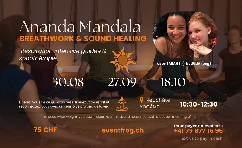 Ananda Mandala Breathwork & Sound Healing Neuchâtel (FR/ENG)