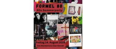 Event-Image for 'Formel 80 - Sommerparty'