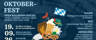Event-Image for 'Oktoberfest - Tanzparty - Open Ballroom'