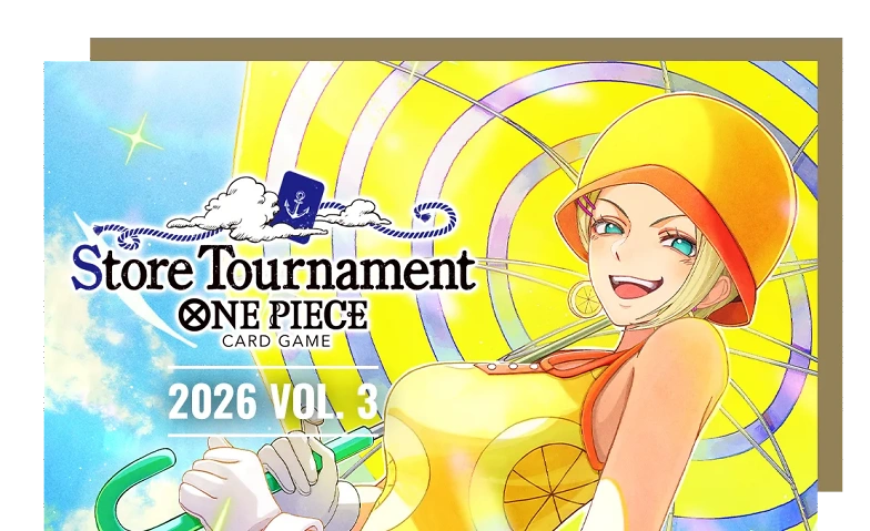 One Piece TCG -  Store Tournament Event - August Billets