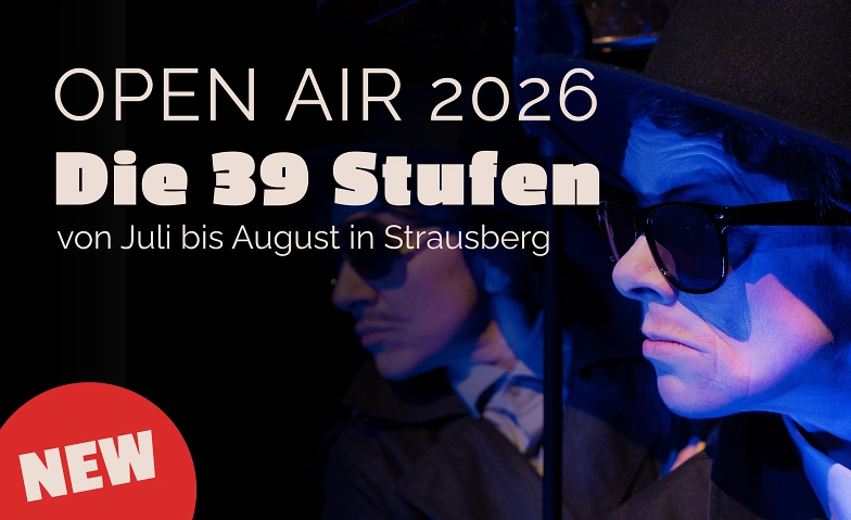 Event-Image for 'Die 39 Stufen &ndash; Open-Air-Krimikom&ouml;die in Strausberg'