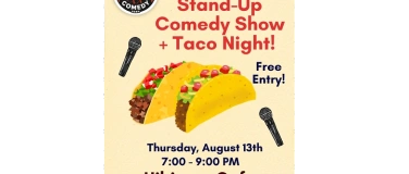 Event-Image for 'Open Air Stand-Up Comedy Show with Tacos!'