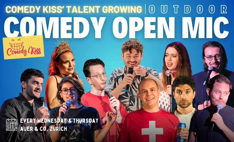 Thursday Outdoor Open Mic Comedy, Zurich Tickets