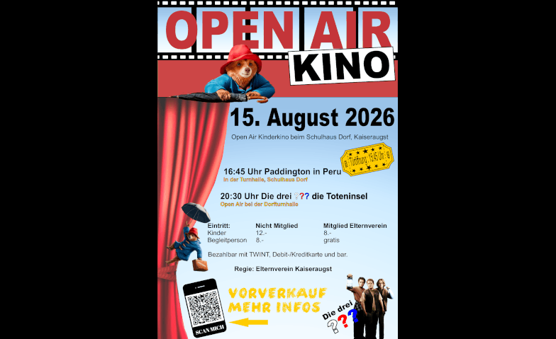 7. Open Air Kinderkino Kaiseraugst