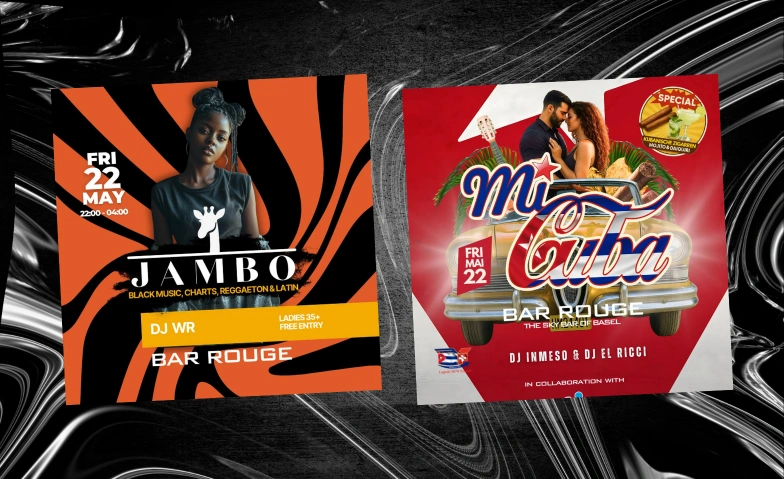 JAMBO Night x MI CUBA Bar Rouge - Rooftop Bar & Club, Messeplatz 10, 4058 Basel Billets
