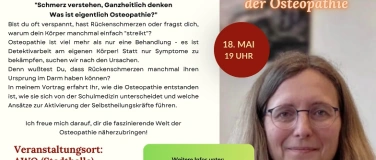 Event-Image for 'Die faszinierende Welt der Osteopathie'