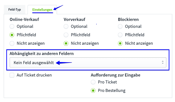Personalisierung Abh&auml;ngigkeit